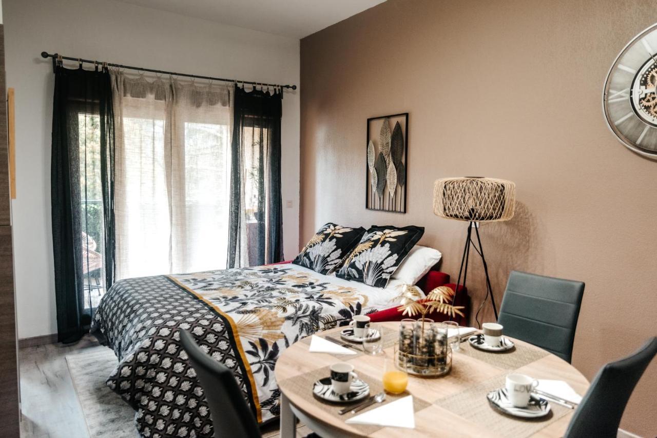Appartement Moderne Central Avec Piscine, Garage Prive Et Terrasse Sud Uzès Zewnętrze zdjęcie
